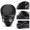thumbnail image 4 of Guantes de boxeo Boxing Focus Valleycomfy de piel curvada, color negro, 4 of 7