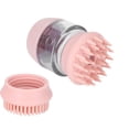 thumbnail image 5 of Cepillo de baño para mascotas, multifunción, masaje, ducha, cepillo, peine, accesorio para perros, color rosa, 5 of 5