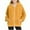 Yellow, variant on ameIAEA Zip Up Hoodies for Kids Long Sleeve Corduroy Jackets with Pockets Boys Girls 4-15 Years