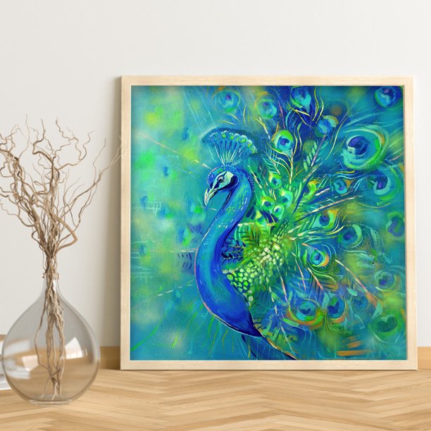Cuadros Decorativos 5D Diamond Painting Peafowl Set Full Round Mosaic Art Picture DIY Home Decor Ndcxsfigh Nuevos Originales