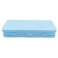 thumbnail image 3 of Plastic Pencil Box Double Layers Pencil Boxes Clear Boxes with Lid Stackable Design and Stylish Office Supplies Storage Organizer Box, 3 of 7