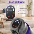 thumbnail image 3 of WHALLULTRA Cordless Vacuum Cleaner, Portable Stick Vacuum for Hardfloor and Carpet, Lightweight Vacuum Cleaner with LED Display & BLDC Brushless Motor, 3 of 8