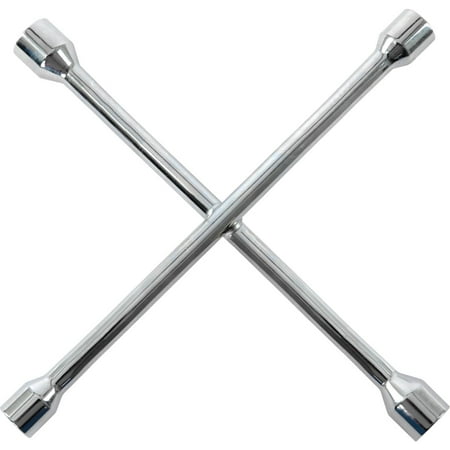 JEGS Performance Products 80848 4-Way Lug Wrench 14 Metric 2 lbs Corrosion Resis
