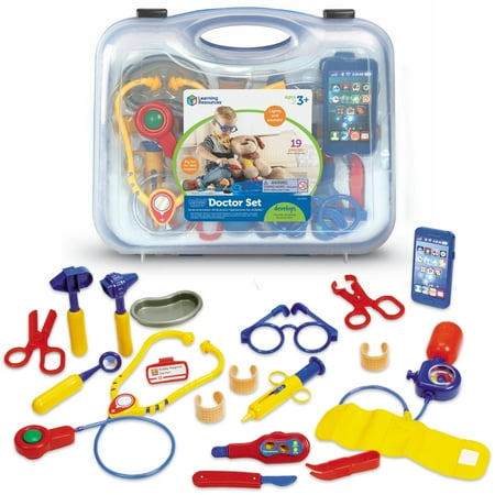 Pretend & Play Doctor Set Play Medical Toy Kit, Toddler Doctor Kit, Ages 3 and older