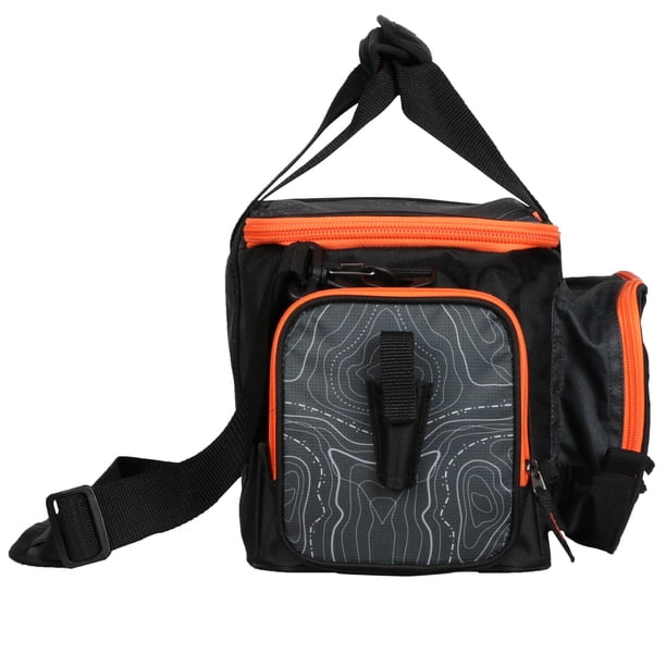 Ozark Trail 360 Fishing Tackle Bag with 3 Tackle Boxes, Black, Polyester - Walmart Business Supplies Ozark Trail 360 Fishing Tackle Bag with 3 Tackle Boxes, Black, Polyester - Walmart Business Supplies