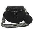 thumbnail image 1 of POINTERTECK Rhinestone PU Chest Bag Fashion Lady Crossbody Bag with Small Purse (Green), 1 of 9