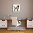 thumbnail image 5 of Empire Art Direct Poodle on Reverse Printed Art Glass and Anodized Aluminum Black Frame Wall Art, 24" x 24" x 1", Ready to Hang, 5 of 9