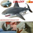 thumbnail image 2 of Grand Requin Blanc, Figurine Jouet, 2 of 7