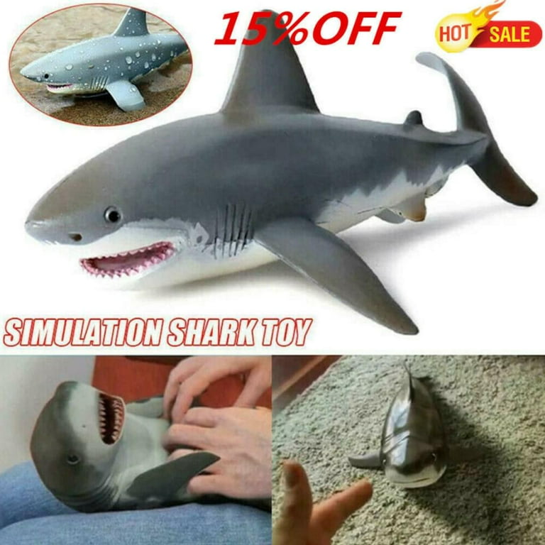 Lifelike Shark Toy Realistic Motion Simulation Animal Model for Kids Baby  Shark Toys for 3-4-5-6-12 Years Old Boys Toddlers