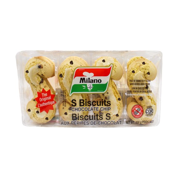 MILANO "S" BISCUITS CHOCOLATE CHIP 200G
