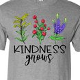 thumbnail image 4 of Inktastic Kindness Grows Wildflowers T-Shirt, 4 of 5