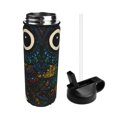 thumbnail image 2 of Yiaed Owl with Mandala Print Water Bottle with Straw Lid, Stainless Steel Double Wall Insulated Water Bottle | Leak-Proof and Spill-Proof Water Bottle, 2 of 8