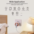thumbnail image 4 of Enchufe inteligente Yuxing Tuya Zigbee 3.0 16 A con toma de corriente de la UE y medidor 3680 W, 4 of 5