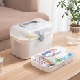 thumbnail image 2 of White Home First Aid Kit 12.5*21*12CM, 2 of 5