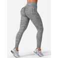 thumbnail image 4 of CoreFlex Leggings with Pockets for Women Charm Scrunch Workout Leggings V Cross Waist Butt Lifting Gym Yoga Pants, 4 of 10