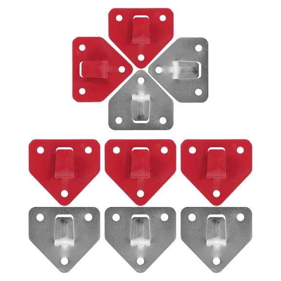 MLINS Hemoton 12pcs Fire Extinguisher Mounting Bracket Wall Mounted Hook for Home Use