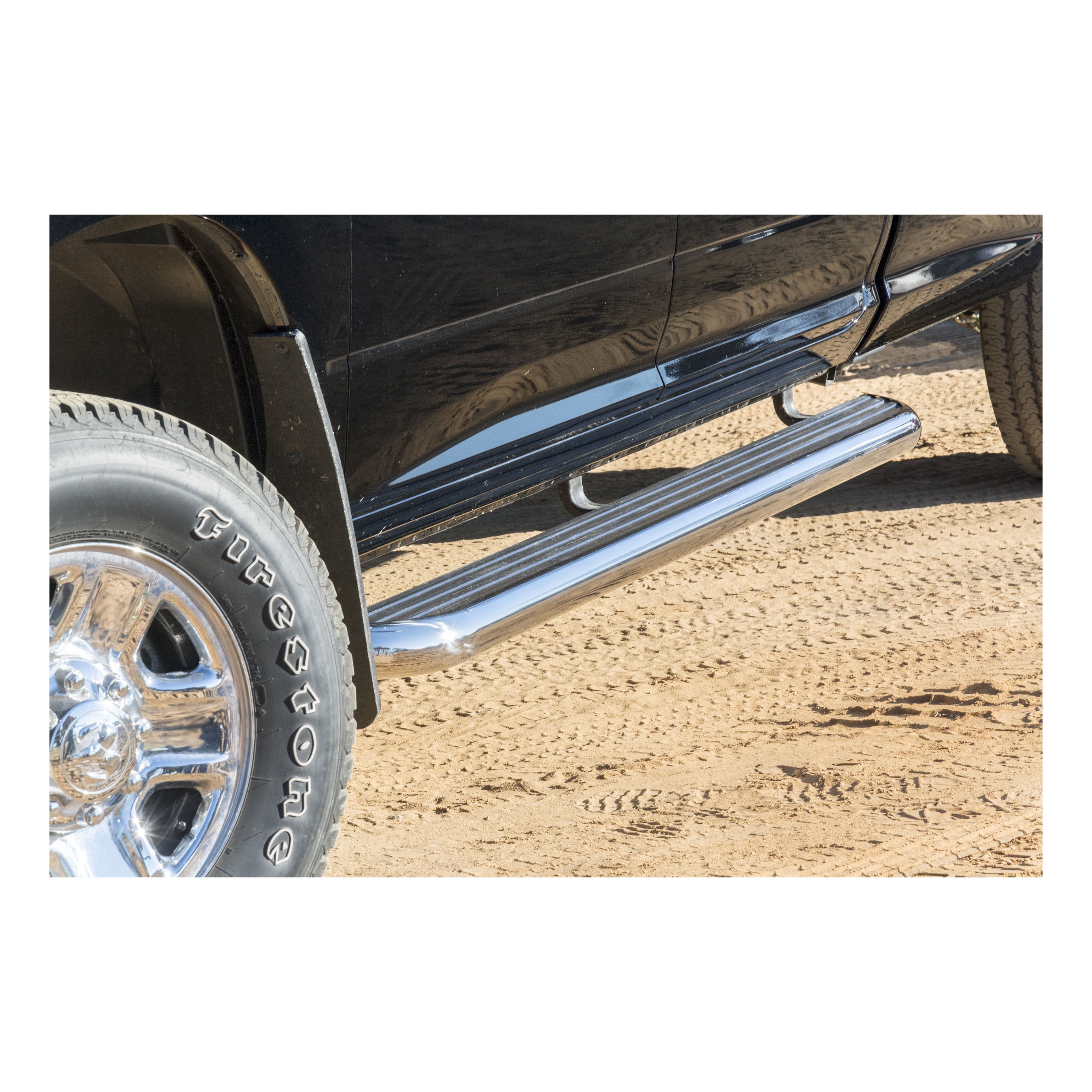 Luverne MegaStep 6-1/2" Running Boards - 2015-2016 Chevrolet Silverado 2500 HD Double;2015-2016 Chevrolet Silverado 3500 HD Double;2015-2016 GMC Sierra 2500 HD Double;2015-2016 GMC Sierra 3500 HD Double