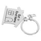 thumbnail image 5 of Housewarming 2025 Keychain Nuestro primer llavero de acero inoxidable en casa Anillo de llave de llave de metal Charmas para parejas vecinos amigos de la familia, 5 of 6