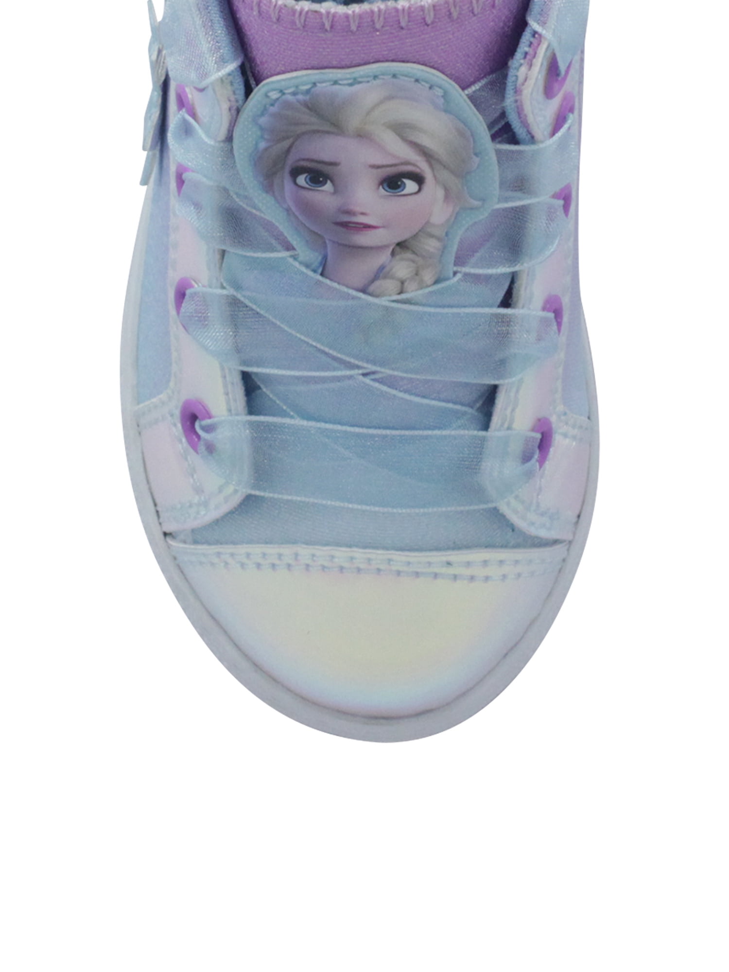 New Disney’s Frozen 2 Anna /& Elsa High Top Shoes Sneakers Size Toddler Girls
