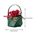 thumbnail image 2 of Nkmbld Christmas Gift Bags Bulk Christmas Bags Leather Tote Bucket Christmas Eve Velvet Gift Bags Christmas Fruit Candy Cloth Velvet Bags, 2 of 8