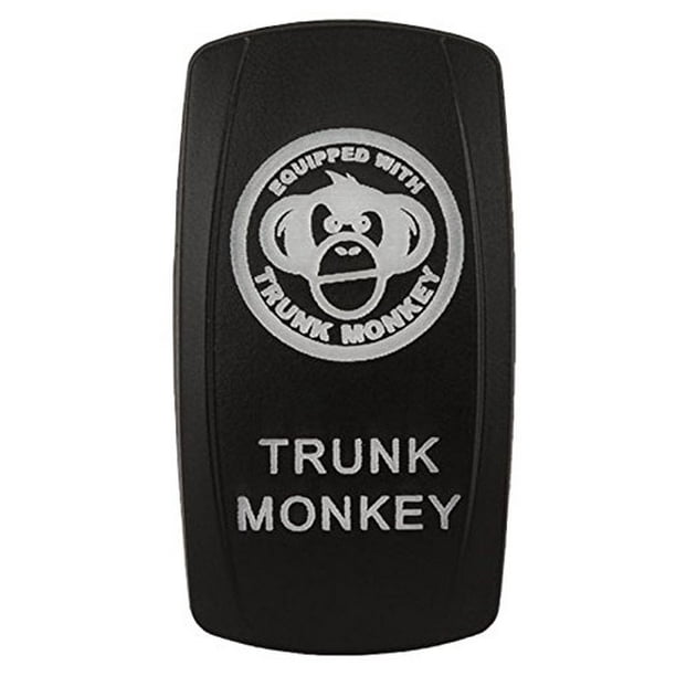 K4 Engraved TRUNK MONKEY Contura Switch Actuator II III V Switch Bodies