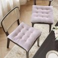 thumbnail image 2 of DefiDgd Farmhouse Plaid Pattern Chair Cushions with Ties,Plush Comfortable Non Slip Chair Pads Back Cushions for Indoor Dining Room Kitchen Chairs Home Decoration(P), 2 of 6