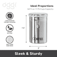 thumbnail image 6 of Stainless Steel Coffee Canister, 6 of 9