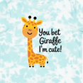 thumbnail image 4 of Inktastic You Bet Giraffe I'm Cute Boys or Girls Toddler T-Shirt, 4 of 5