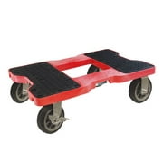 Snap Loc 1500 Pound Capacity All Terrain E Track Dolly Cart with Swivel Casters