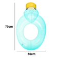 thumbnail image 2 of Transparent Du Swim Ring For Kids Baby Inflatable Swim Circle Ldren's Fun Water Activities, 2 of 4