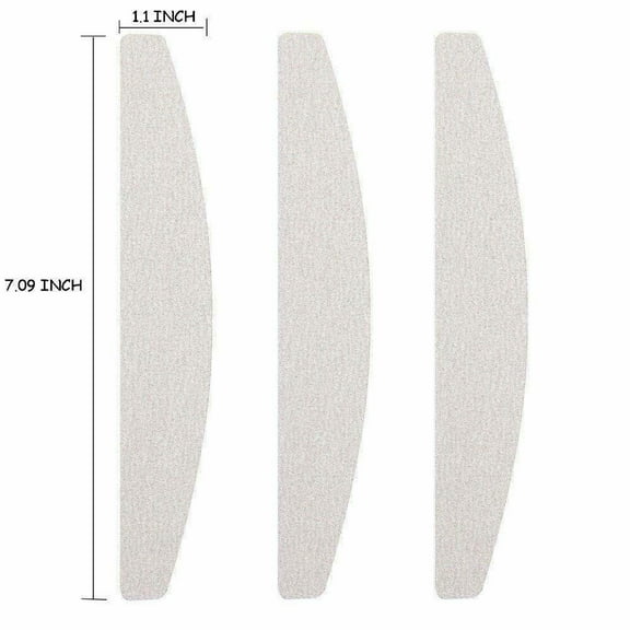 Nail File 25 PCS Professional Reusable 100/100 Grit Double Sides Washable Nail File Manicure Tools for Poly Nail Extension Gel and Acrylic Nails Tools Suit for Home Salon