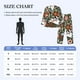 thumbnail image 4 of Balery Rabbits on Floral Pijama para Hombre de Dos Piezas con Manga Larga, Conjunto de Dormir y Descanso Suave con Bolsillos-Large, 4 of 6