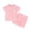 czb# Pink491, variant on CUZIBR Child Stylish Comfortable O-Neck Short Sleeve T-Shirts Shorts Kids Summer Outfit Sets 2 Piece For Toddlers Boys Girls Casual Playwear Breathable Clothing Sets,Pink,6-7 Years