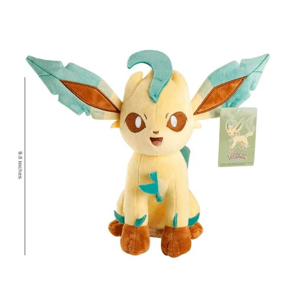 Pokemon Leafeon Character Plush 9.8 Inch Cuddly Toy