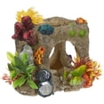 thumbnail image 1 of Decoración para Acuario ZHAOCHENG Cubo de Poliresina Habitat Tamaño S 12 x 11.5 x 11 cm, 1 of 4