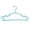 Blue, variant on Colorful Thickened Kids Hanger with Pants Clip Lightweight Durable for Baby Children Clothes Drying Rack Home Use