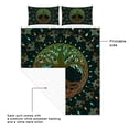 thumbnail image 4 of Flagwix 3 Pieces King Size Quilt Sets, Tree Of Life Quilt Bedding Set Norse Mythology BNN272QS, Bedspread Coverlets with 2 Pillow Shams for Bedroom, Home Decor - 91" x 102", 4 of 4