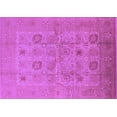 thumbnail image 1 of Ahgly Company Indoor Rectangle Oriental Purple Traditional Area Rugs, 6' x 9', 1 of 4