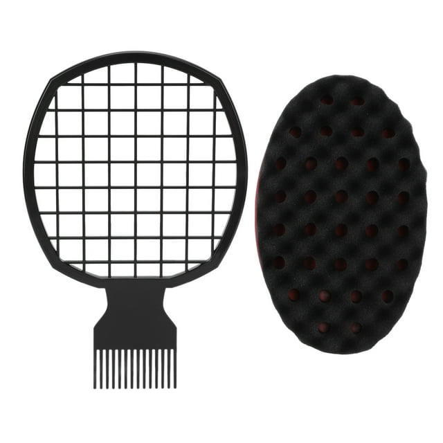 Esponja de Peine Peinador, Herramiente de Peinado de Giro Seguro para El Estilo de Peinado Portátil Ergonomico para Peluquería