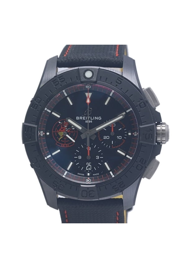 Pre-Owned BREITLING Avenger B01 SB01473A1B1X1 SB0147 Chronograph 44 Night Mission Dust Devils...