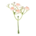thumbnail image 4 of Mini Faux Floral Stems Small Artificial Flowers Mini Plastic Colorful Realistic Spring Flower Arrangement Bouquet Branches for Home Party Wedding Table Centerpiece Vase Decor (Pink, 3PCS), 4 of 5