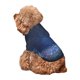 thumbnail image 5 of Balery Retro Blue Glitter Sudadera con Capucha para Perros Pequeños – Ropa para Mascotas, Disfraz para Perros y Gatos, Ideal para Fiestas y Cosplay-Large, 5 of 7