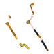 thumbnail image 4 of Cable flexible de apertura de enfoque de lente profesional Fpc amarillo resistente para reparación de 18-105mm, 4 of 9