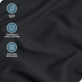 thumbnail image 4 of Bare Home Body Pillowcase - Envelope Closure - Ultra Soft - Double Brushed - Black, 4 of 7