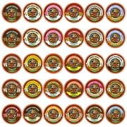 Crazy Cups Decaf Flavored Coffee Pods Variety Sampler Pack, 30 Count for Keurig K-Cup Brewers
