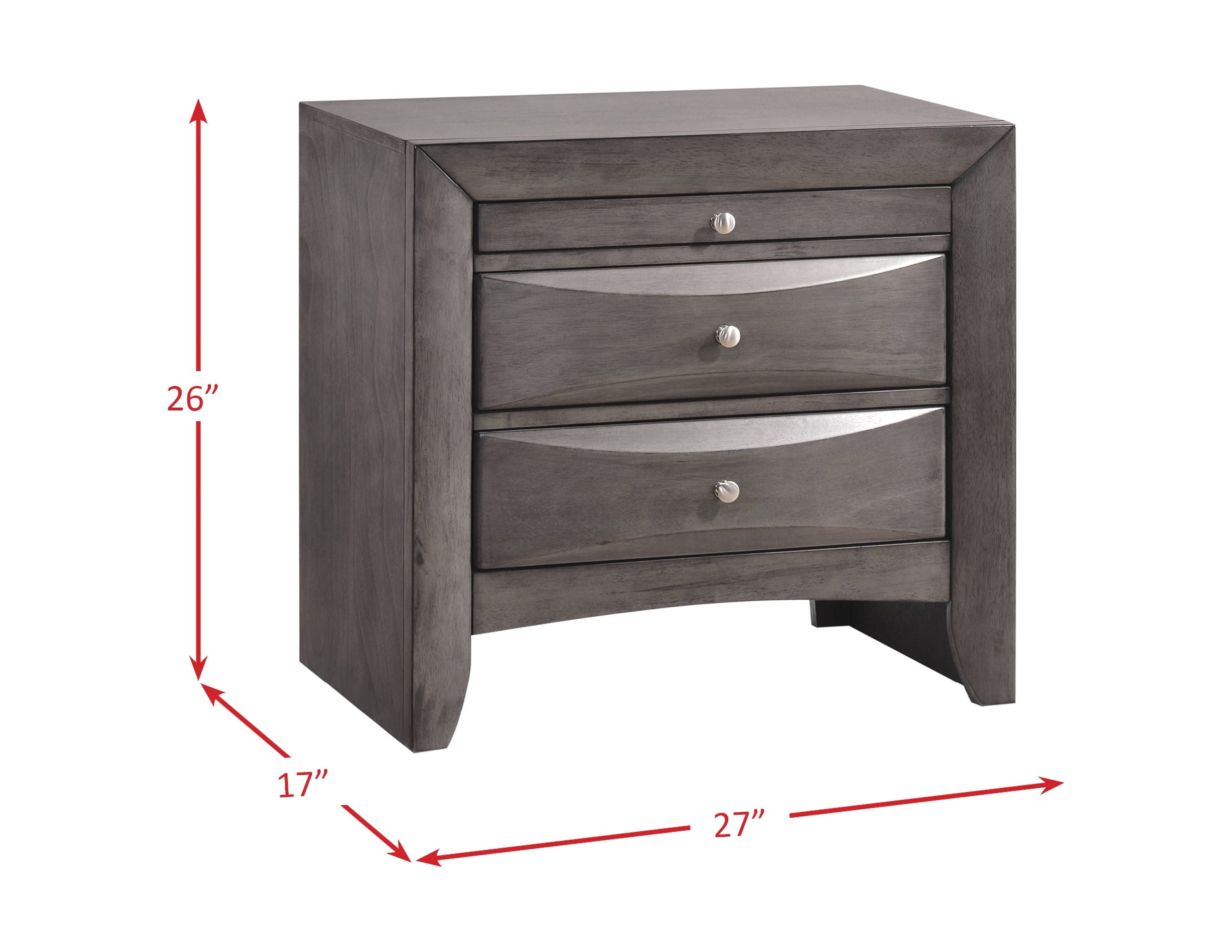 Picket House Furnishings Madison Nightstand - Gray