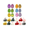 thumbnail image 3 of Huevos de Pascua rellenos con conejitos para niños y niñas. Bolsas de regalo de Pascua. 12 huevos, 3 of 9