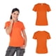 thumbnail image 2 of Playera Peso Completo para Dama, Color Naranja, 100% Algodón, 2 of 3