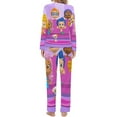 thumbnail image 2 of Fun Bubble Guppies Womens Pajama Set Loungewear Cozy Soft House Wear Sets Long Sleeve Round Neck T Shirt Top Bottom Pants Sleepwear, 2 of 9