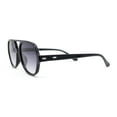thumbnail image 3 of Vintage Style Retro Iconic Plastic Racer Hipster Sunglasses Black - Smoke, 3 of 4
